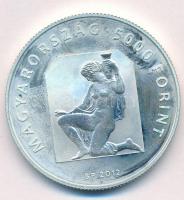 2012. 5000Ft Ag "Reményi József születésének 125. évfordulója" T:1 (eredetileg PP) ujjleny...