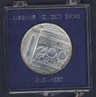1977. 200Ft Ag "Magyar Nemzeti Múzeum" T:BU Eredeti plombált MNB plasztiktokban!