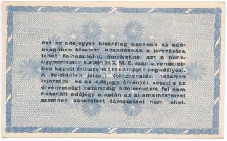 1946. 10.000.000AP sorozat- és sorszám nélkül T:I