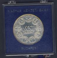 1974. 100Ft Ag "KGST" T:BU Eredeti plombált MNB plasztiktokban!