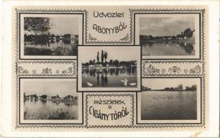 1939 Abony, részletek a Cigánytóról. Járdányi Gyula felvétele
