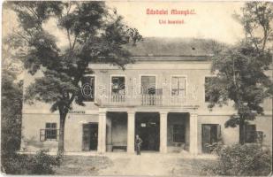 1910 Abony, Úri kaszinó, Takarékpénztár (Rb)