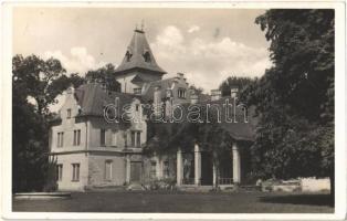 1940 Abony, Báró Harkányi kastély. Járdányi Gyula felvétele