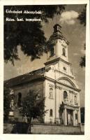 1944 Abony, Római katolikus templom. photo