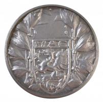 ~1900. "Magyar Athletikai Club 1875" jelzett Ag érem (12,05g/0.800/28mm) T:2