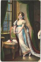 11 db RÉGI Stengel művészlap, közte litho / 11 pre-1945 Stengel art postcards, including litho ones