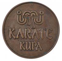 DN "Karate kupa" kétoldalas Br emlékérem (79mm) T:1-