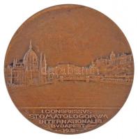 Berán Lajos (1882-1943) 1931. "I. Nemzetközi Stomatológiai Kongresszus Budapest" kétoldala...