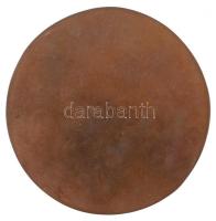 Osváth Mária (1921-1998) 1973. "Cziffra György" egyoldalas, öntött Br plakett (556g/129-13...