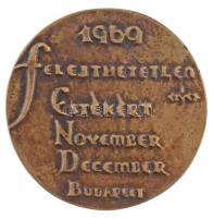 Csúcs Ferenc (1905-1999) 1969. "Martzy Johanna / Felejthetetlen estékért November December Buda...