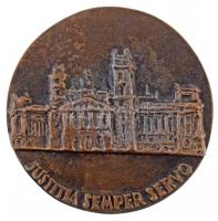 Csúcs Ferenc (1905-1999) 1966. "DR. JUR. A. LADISLAUS ILLYÉS AET. LX. 1966 / JUSTITIA SEMPER SE...