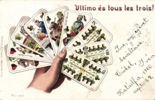Hungarian card Litho