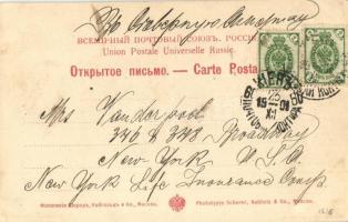 1901 Types de Russie. No. 26. / Russian folklore, traditional costumes. Photoypie Scherer, Nabholz &...