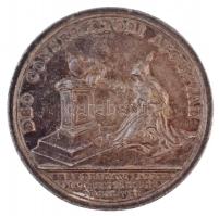 Ausztria 1767. Ag emlékérem Mária Terézia felgyógyulásának emlékére "M. THERESIA D.G. ROM. IMP....