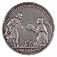 Ausztria 1687. "IOSEPH IM NAHMEN UND ERBRECHT DER ERSTE / DIR UND DEINEM SAMEN NACH DIR" I...