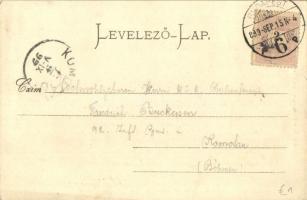 1899 Budapest I. Alagút Budán (ázott / wet damage)