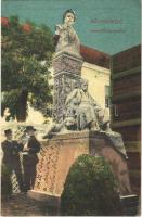 1927 Nagykőrös, Arany János szobor. Kiadja Bazsó Kálmán (EK)