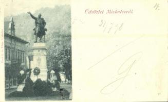 1898 Miskolc, Kossuth szobor. Verő J. és Társa kiadása