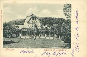 1902 Parád, Parádfürdő; Vendéglő, étterem. Sréter fényképész felvétele