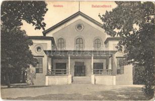 1911 Balatonfüred, Színház. Kiadja Grüner Simon (kopott sarkak / worn corners)