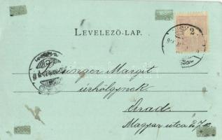 1900 Miskolc, Hámori tó. Kiadja Ferenczi B. (ragasztónyom / glue marks)