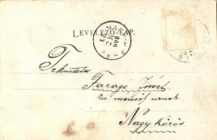 1900 Szolnok, Mezőgazdasági Takarékpénztár. Kiadja Bakos István (kopott sarkak / worn corners)