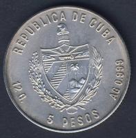 Kuba 1981. 5P Ag "Kubai virágok" eredeti díszdobozban tanúsítvánnyal T:1 csak 10000db