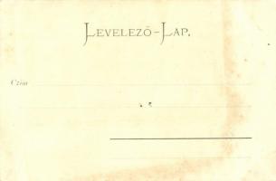 Visegrád, várrom, lovagterem. Kiadja Stefan Zoller. Art Nouveau, floral (fl)