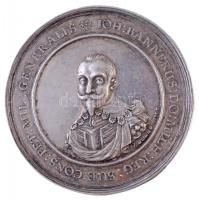 Svédország 1641. Banner tábornok, Gusztáv Adolf svéd király tanácsadójának jelzetlen Ag emlékérme IOH BANNERUS DO MÜH REG SUE CONS PET MILL / ENSEM PROOUE D EO DEXTERA FERTQUE SUECO. Szign.: J. Blum (34,22g/45mm) T:1-,2 ph. / Sweden 1641. Commemorative Ag medallion for General Banner, counselor of Gustave Adolph, king of Sweden IOH BANNERUS DO MÜH REG SUE CONS PET MILL / ENSEM PROOUE D EO DEXTERA FERTQUE SUECO. Sign.: J. Blum (34,22g/45mm) C:UNC,XF edge error