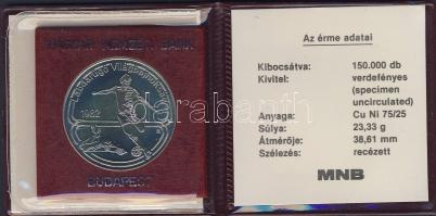 1982. 100Ft "Labdarúgó V.B." T:BU eredeti tokban tanúsítvánnyal