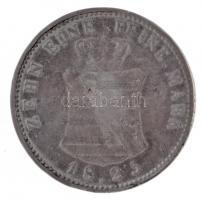 Német Államok / Szászország-Albertine 1825S Tallér Ag "I. Frigyes Ágost" (27,42g) T:2- / G...