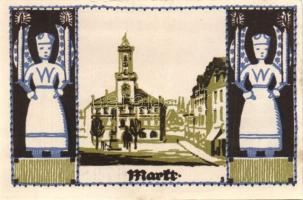 Német Birodalom/Weimari Köztársaság Schneeberg 1921. 50Pf (6x) 6klf teljes sor T:I