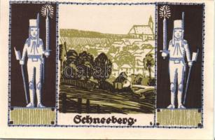 Német Birodalom/Weimari Köztársaság Schneeberg 1921. 50Pf (6x) 6klf teljes sor T:I