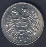 Ausztria 1934. 50Gr "Nachtschilling" T:2+/2 R!