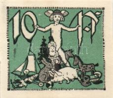 Német Birodalom/Weimari Köztársaság Sonneberg 1921. 10Pf + 25Pf + 50Pf 3klf teljes sor T:I