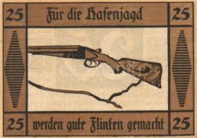 Német Birodalom/Weimari Köztársaság Suhl 1922. 25Pf (4X) 4klf teljes sor T:I