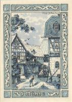 Német Birodalom/Weimari Köztársaság Rehmen 1921. 25Pf (2X)+ 50Pf (4X)6klf teljes sor T:I