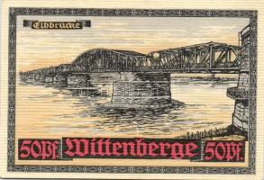 Német Birodalom/Weimari Köztársaság Wittenberge 1921. 50Pf (6X)6klf teljes sor T:I