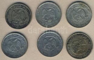 USA 1876. Trade $ Ffm(5x) utánveretek + St.Helena + Ascension DN 50c Ffm fantáziaveret