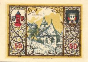 Német Birodalom/Weimari Köztársaság Westerburg 1920. 50Pf (3X) 3klf teljes sor T:I