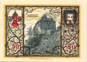 Német Birodalom/Weimari Köztársaság Westerburg 1920. 50Pf (3X) 3klf teljes sor T:I