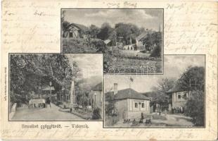 1904 Védfalu, Vidernik, Eimerau, Vydrník; Erzsébet gyógyfürdő. Matz Gusztáv kiadása / spa