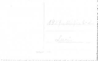 1937 Magyar katonatiszt kitüntetésekkel. Color Borsay Foto / Hungarian military officer with medals....