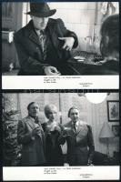 7 db filmfotó a Megáll az idő c. filmből, 13×18 cm