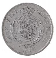 Német Államok / Szászország 1819IGS Tallér Ag "I. Frigyes Ágost" (27,72g) T:2 / German Sta...
