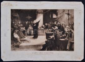 1857 Tordai országgyűlés fénnyomat 27x18 cm