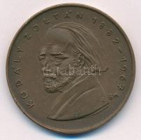 Borsos Miklós (1906-1990) 1982. "MÉE Szeged - Kodály Zoltán 1882-1967" Br emlékérem (31,13...