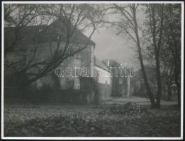 cca 1940 Gyalu, a gyalui vár, fotó, hátulján feliratozva, 11,5×15 cm