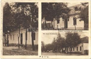 1934 Pálfa, Községháza, Református iskola és lelkészlak, Hangya fogyasztási szövetkezet üzlete és saját kiadása (EK)