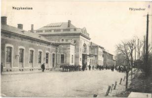 1913 Nagykanizsa, Pályaudvar, Vasútállomás (EK)